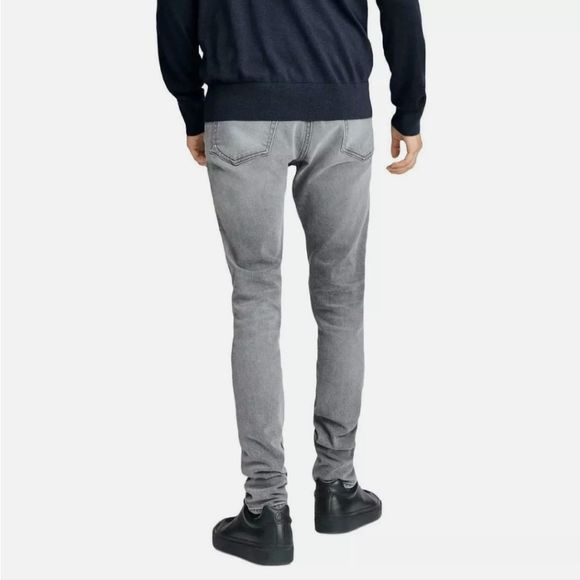 RAG & BONE Mens Jeans Grey Fit 1 Extra Slim Legs Button Fly Denim Size 31 - Picture 3 of 15